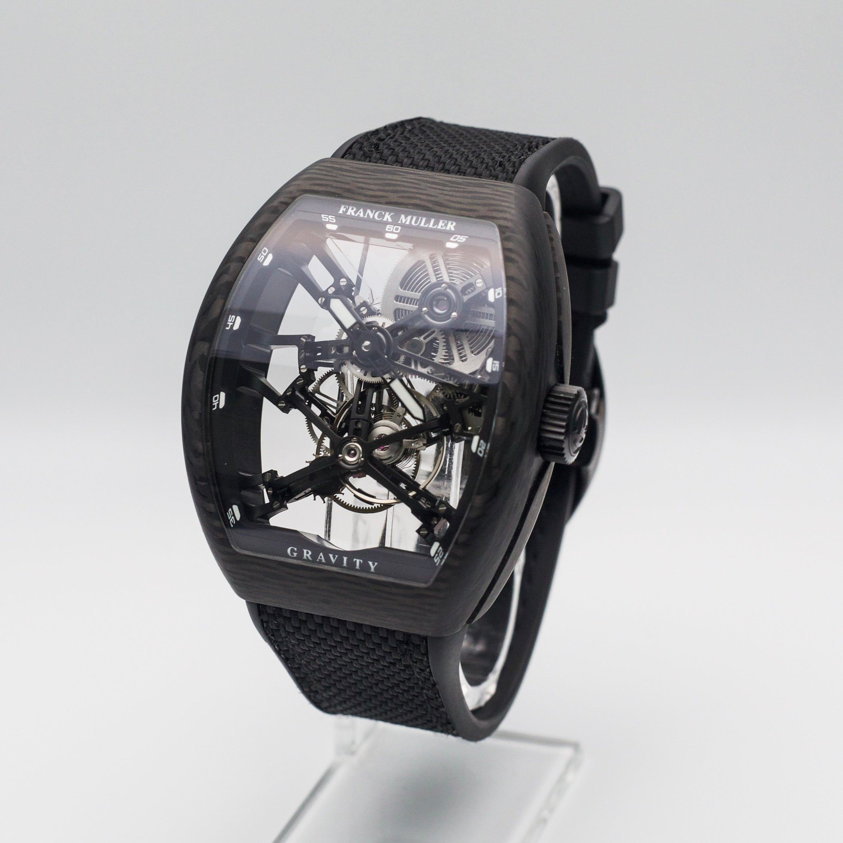 Franck Muller Vanguard Gravity Tourbillon Skeleton Carbon