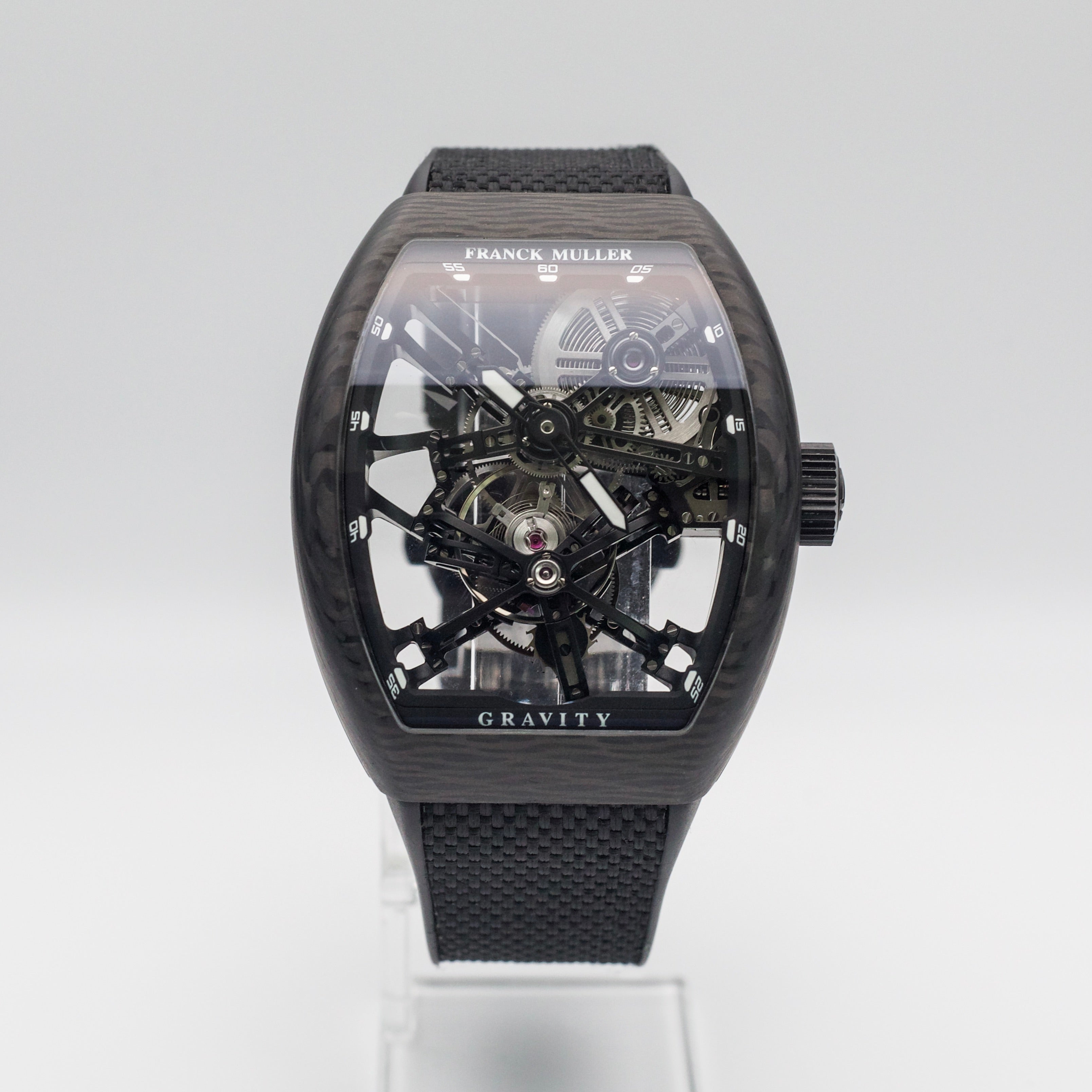 Franck Muller Vanguard Gravity Tourbillon Skeleton Carbon