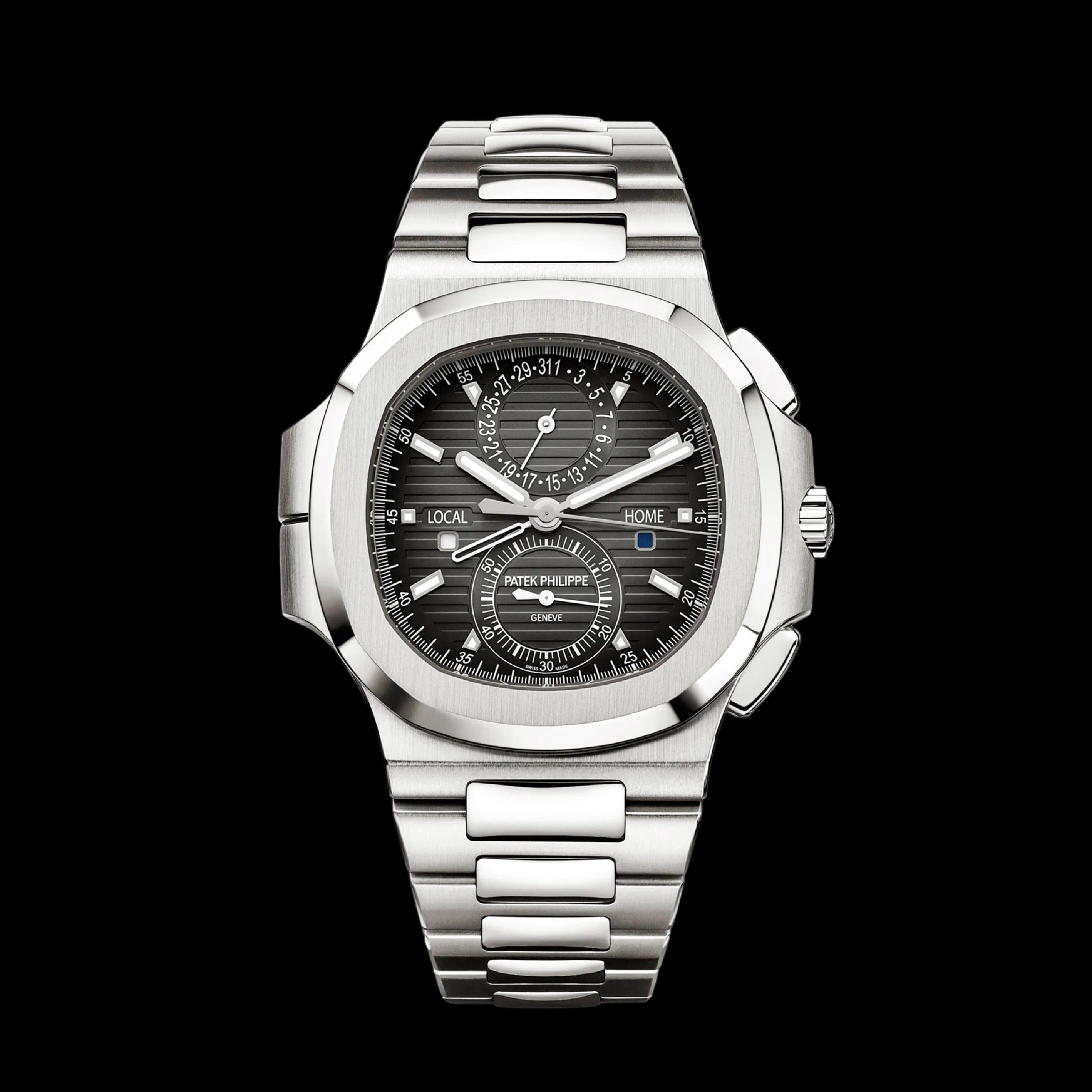 Patek Philippe Nautilus Chronograph Travel Time 40.5mm steel