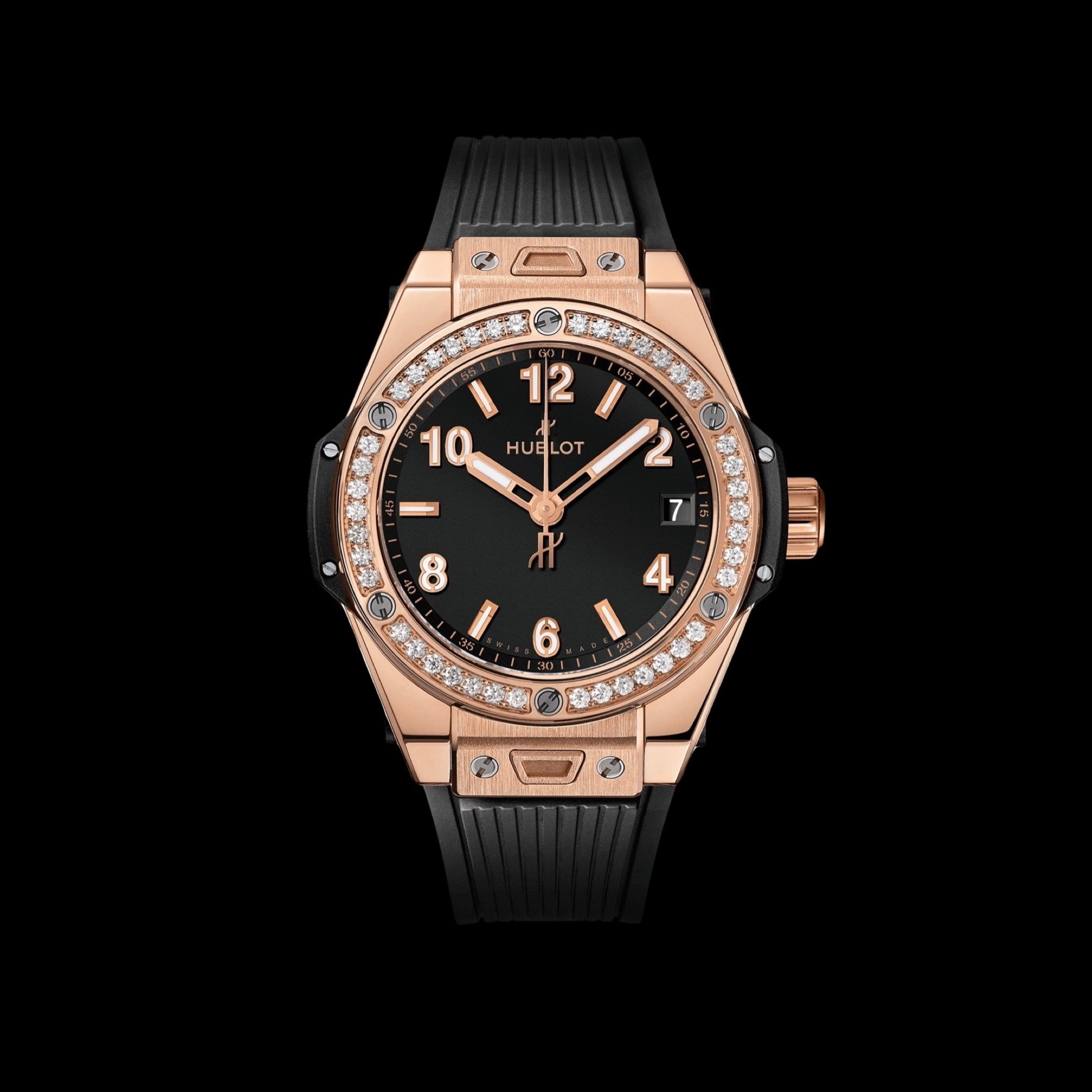 Hublot Big Bang One Click King Gold 39mm <tc>Rosegold</tc> Diamonds