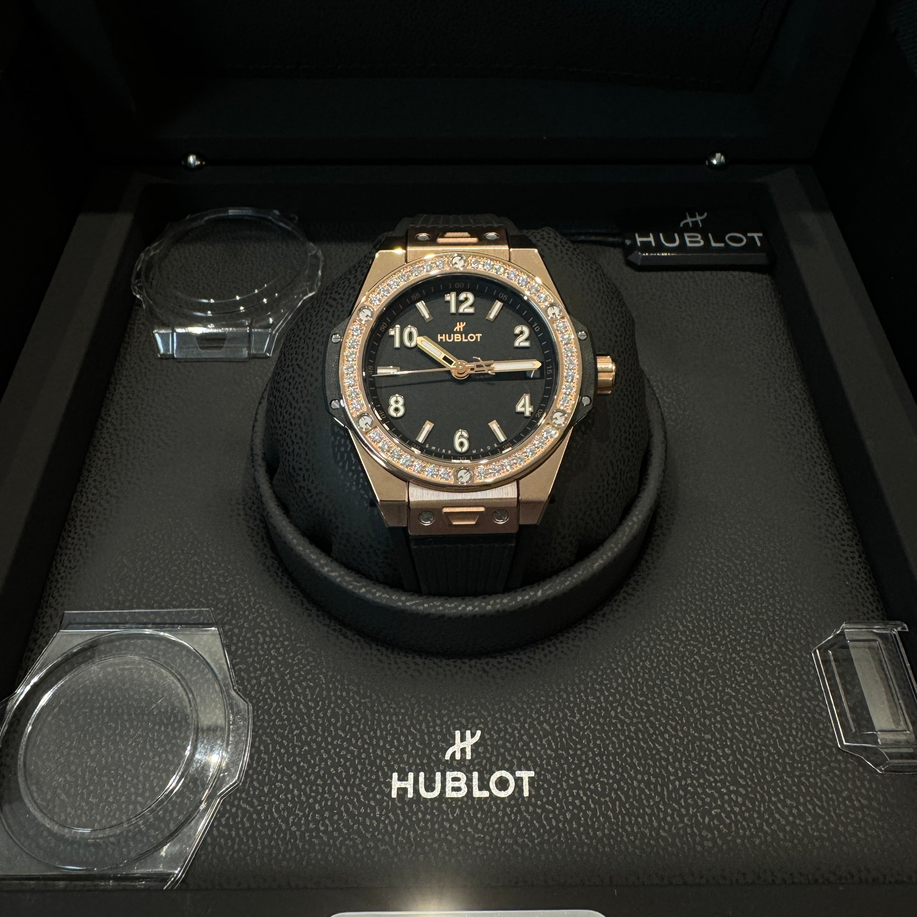 Hublot Big Bang One Click King Gold 39mm <tc>Rosegold</tc> Diamonds