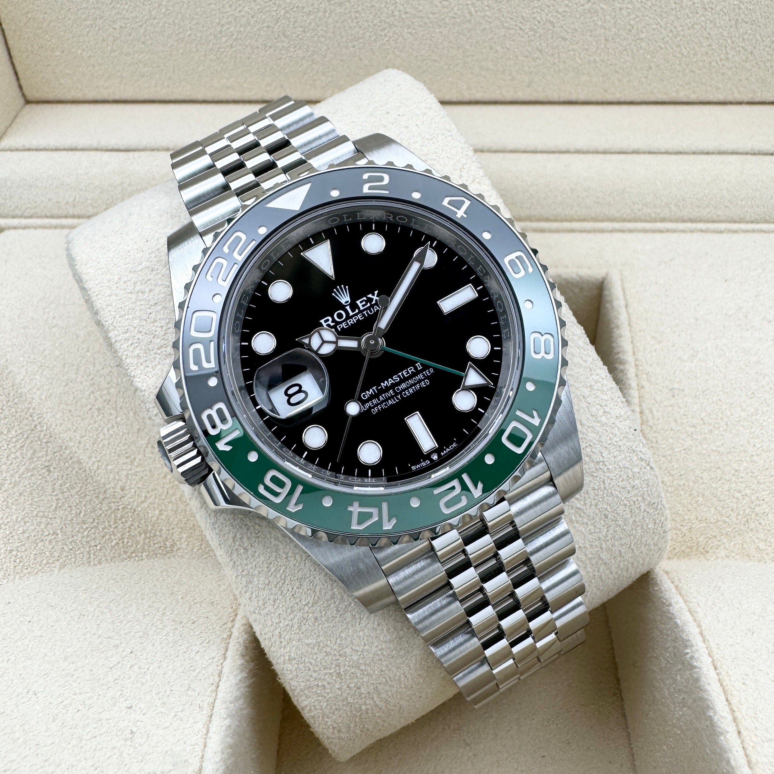 Rolex GMT-Master II 40mm Jubilee "Sprite"